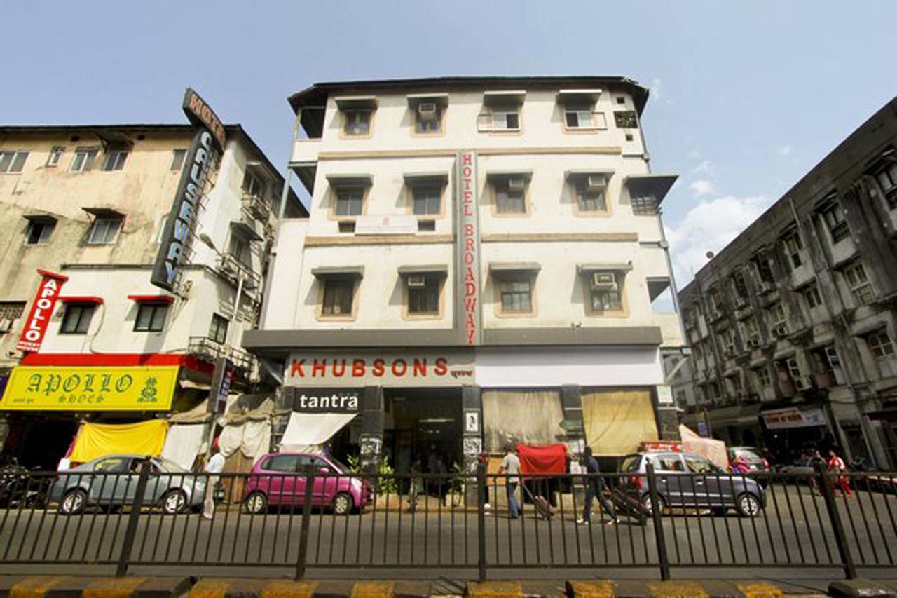 Hotel Broadway Colaba Mumbai Exterior foto